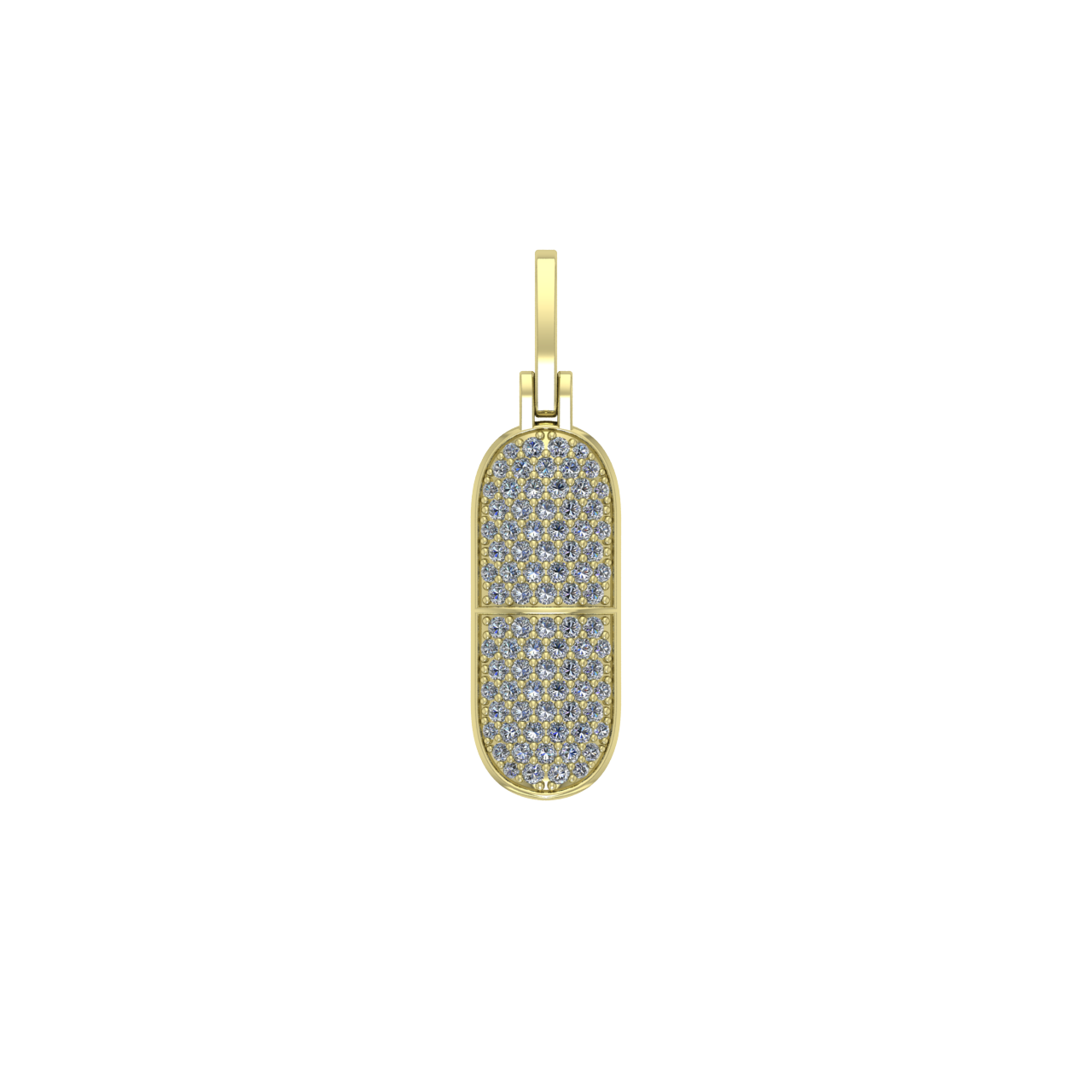 HIP-HOP DRUGS  DIAMONDS  PENDANT